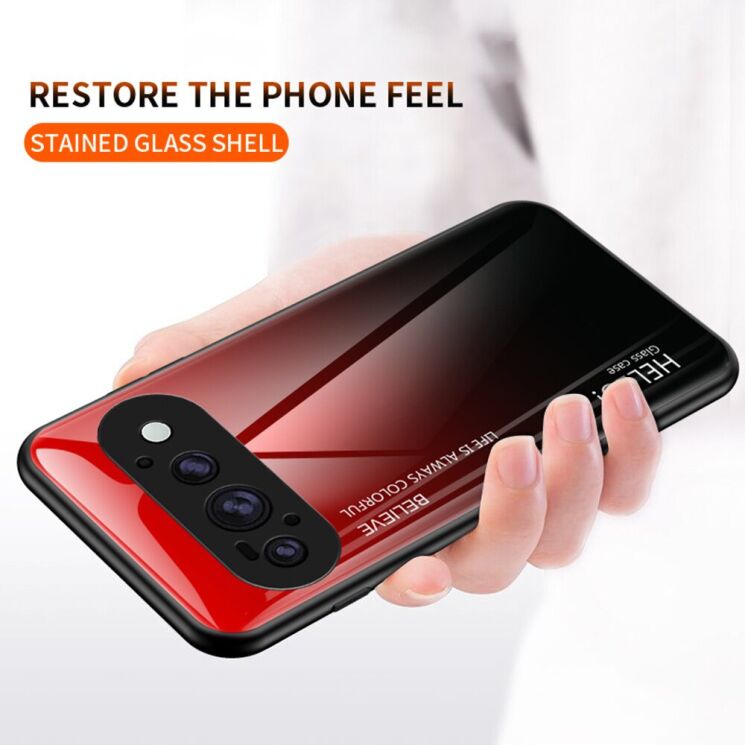 Захисний чохол Deexe Gradient Color для Google Pixel 11 Pro XL - Black: фото 4 з 8