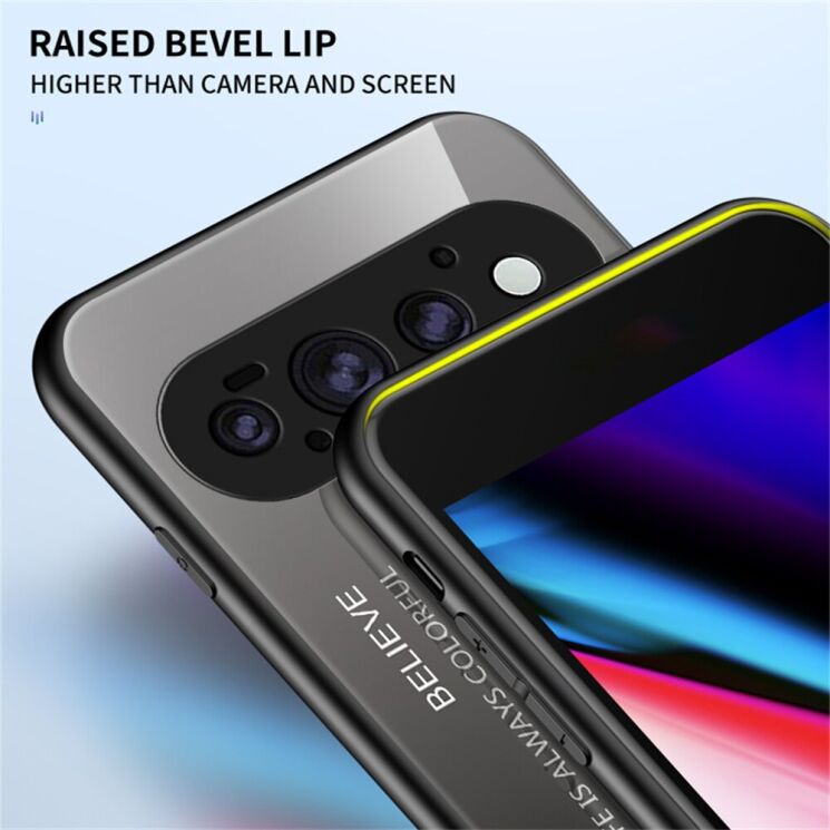 Захисний чохол Deexe Gradient Color для Google Pixel 11 Pro XL - Black: фото 6 з 8