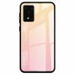 Защитный чехол Deexe Gradient Color для Samsung Galaxy S20 Ultra (G988) - Gold / Pink (315002A)