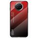 Защитный чехол Deexe Gradient Color для Xiaomi Redmi Note 9T - Red / Black (272215RB). Фото 1 из 10