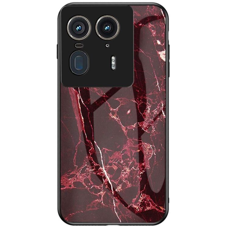 Захисний чохол Deexe Gradient Pattern для Motorola Edge 50 Ultra - Red: фото 1 з 12