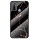 Защитный чехол Deexe Gradient Pattern для OPPO A53 - Black / Gold (258123BF). Фото 1 из 6