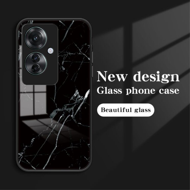 Захисний чохол Deexe Gradient Pattern для OPPO Reno 11F - Red: фото 3 з 7