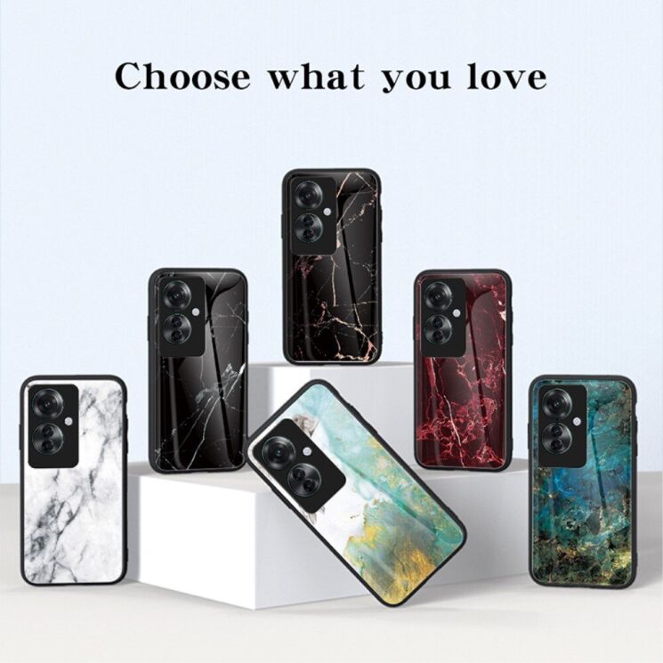 Захисний чохол Deexe Gradient Pattern для OPPO Reno 11F - Red: фото 6 з 7