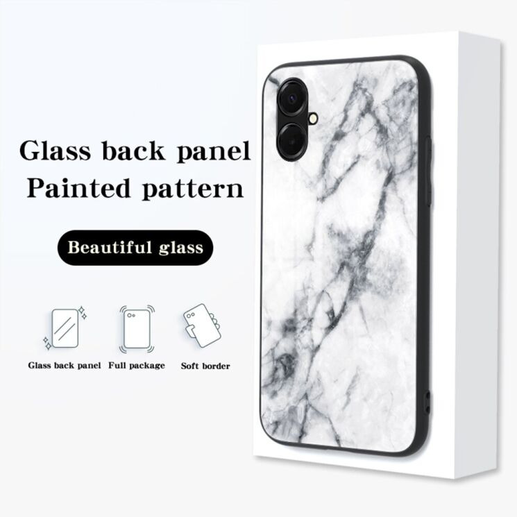 Защитный чехол Deexe Gradient Pattern для Samsung Galaxy A07 (A075) - White: фото 9 из 9
