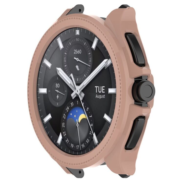 Захисний чохол Deexe Hard Frame для Xiaomi Watch 2 Pro - Pink: фото 2 з 8