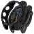 Защитный чехол Deexe Hollow Cover для Garmin Fenix 8 (43mm) - Black / Blue: фото 1 из 3