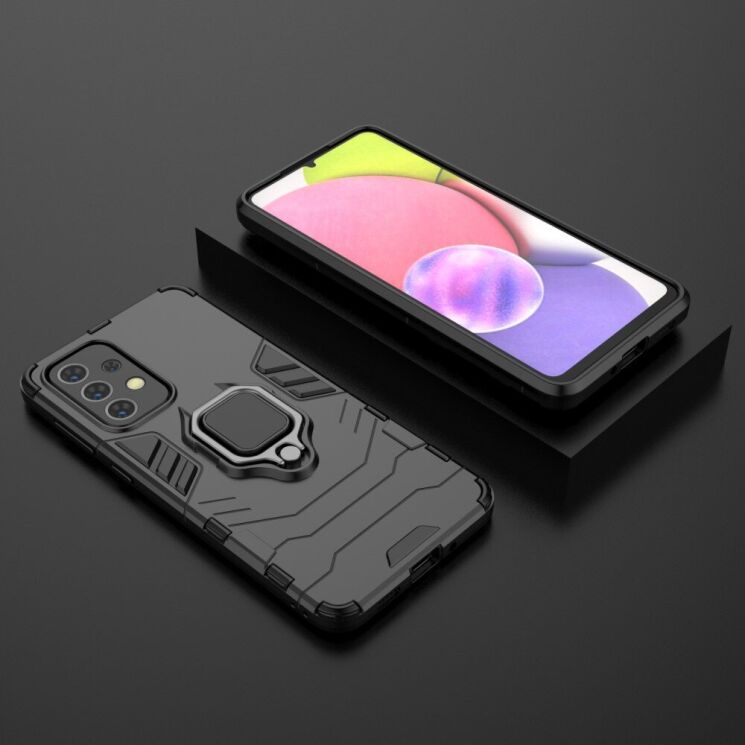 Защитный чехол Deexe Hybrid Case для Samsung Galaxy A33 - Black: фото 6 из 7
