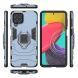 Защитный чехол Deexe Hybrid Case для Samsung Galaxy M53 (M536) - Dark Blue (297725DB). Фото 3 из 7