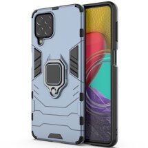 Защитный чехол Deexe Hybrid Case для Samsung Galaxy M53 (M536) - Dark Blue: фото 1 из 7