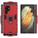 Защитный чехол Deexe Hybrid Case для Samsung Galaxy S22 Ultra - Red (289910R). Фото 4 из 6