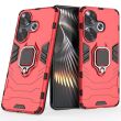Защитный чехол Deexe Hybrid Case для Xiaomi Poco F6 - Red (355006R)