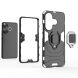 Защитный чехол Deexe Hybrid Case для Xiaomi Poco F6 - Red (355006R). Фото 5 из 6
