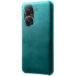 Защитный чехол Deexe Leather Back Cover для ASUS Zenfone 9 - Green (334009G)