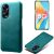 Защитный чехол Deexe Leather Back Cover для OPPO A98 - Green: фото 1 из 4