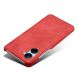 Защитный чехол Deexe Leather Back Cover для Realme C33 - Red (309228R). Фото 3 из 4