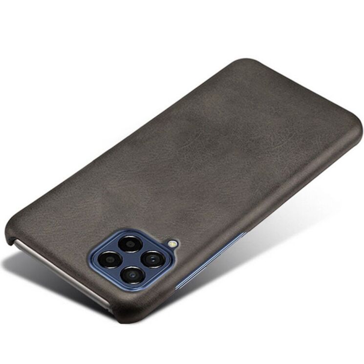 Захисний чохол Deexe Leather Back Cover для Samsung Galaxy M53 (M536) - Black: фото 3 з 4