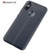 Защитный чехол Deexe Leather Cover для Xiaomi Mi 6X / Mi A2 - Dark Blue (149905DB). Фото 2 из 12