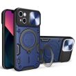 Защитный чехол Deexe Magnetic Space для Apple iPhone 13 - Blue (370814L)