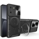 Защитный чехол Deexe Magnetic Space для TECNO Pova 5 - Black: фото 1 из 10