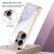 Защитный чехол Deexe Marble Style для Xiaomi Redmi Note 13 Pro 4G / Poco M6 Pro - Green (345763G). Фото 3 из 6