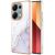Защитный чехол Deexe Marble Style для Xiaomi Redmi Note 13 Pro 4G / Poco M6 Pro - White: фото 1 из 6