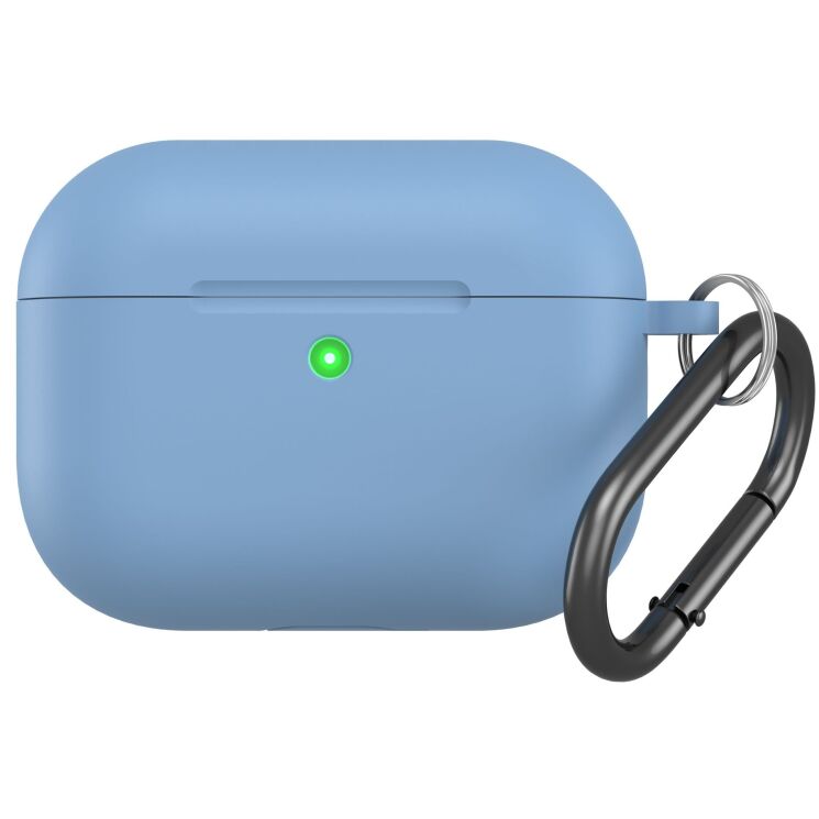 Защитный чехол Deexe Matte Case (FH) для AirPods Pro 3 - Baby Blue: фото 1 из 4
