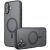 Защитный чехол Deexe Matte Skin with MagSafe для Apple iPhone 17 - Black: фото 1 из 6