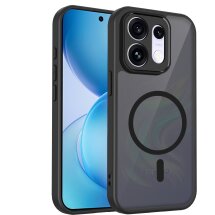Защитный чехол Deexe Matte Skin with MagSafe для OPPO Reno 16 / 16 Pro - Translucent: фото 1 из 8