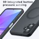 Защитный чехол Deexe Matte Skin with MagSafe для Samsung Galaxy A06 (A065) - Transparent / Black (365158H). Фото 5 из 13