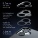 Защитный чехол Deexe Matte Skin with MagSafe для Samsung Galaxy A06 (A065) - Transparent / Black (365158H). Фото 6 из 13