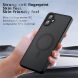 Защитный чехол Deexe Matte Skin with MagSafe для Samsung Galaxy A06 (A065) - Transparent / Black (365158H). Фото 11 из 13
