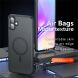 Защитный чехол Deexe Matte Skin with MagSafe для Samsung Galaxy A06 (A065) - Transparent / Black (365158H). Фото 2 из 13