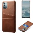 Защитный чехол Deexe Pocket Case для Nokia G21 / G11 - Brown (298129Z)
