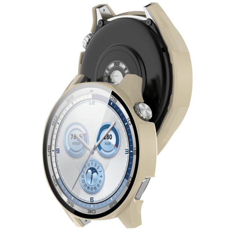 Защитный чехол Deexe Protective Frame для Huawei Watch GT 5 (46mm) - Ivory White: фото 6 из 7