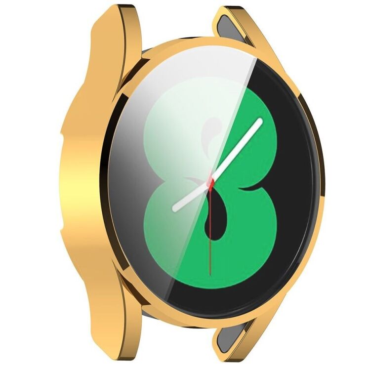 Захисний чохол Deexe Protective Frame для Samsung Galaxy Watch FE (40mm) - Gold: фото 5 з 7