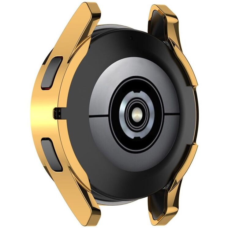 Захисний чохол Deexe Protective Frame для Samsung Galaxy Watch FE (40mm) - Gold: фото 6 з 7