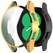 Захисний чохол Deexe Protective Frame для Samsung Galaxy Watch FE (40mm) - Gold (358309F). Фото 1 з 7
