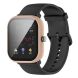 Захисний чохол Deexe Protective Frame для Xiaomi Amazfit Bip U / Bip U Pro / Pop / Pop Pro - Sakura Pink (276202P). Фото 2 з 8