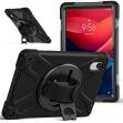 Защитный чехол Deexe Rotation Hybrid для Lenovo Tab M11 (TB330) / Tab K11 Gen 2 / Idea Tab (TB336) / Xiaoxin Pad 2024 - Black (346329B)