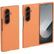 Защитный чехол Deexe Satin Case для Samsung Galaxy Fold 8 Ultra - Orange (424009O)