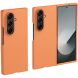 Защитный чехол Deexe Satin Case для Samsung Galaxy Fold 8 Ultra - Orange (424009O). Фото 1 из 10