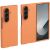 Защитный чехол Deexe Satin Case для Samsung Galaxy Fold 8 Ultra - Orange: фото 1 из 10