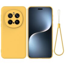 Захисний чохол Deexe Silicone Case для Honor Magic 7 Pro - Yellow: фото 1 з 8