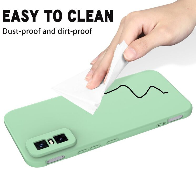 Защитный чехол Deexe Silicone Case для Infinix GT 30 Pro - Black: фото 9 из 9