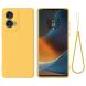 Защитный чехол Deexe Silicone Case для Motorola Edge 50 Fusion - Yellow (354220Y). Фото 1 из 8
