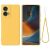 Защитный чехол Deexe Silicone Case для Motorola Edge 50 Fusion - Yellow: фото 1 из 8
