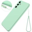 Захисний чохол Deexe Silicone Case для Samsung Galaxy M35 (M356) - Green (355726G)