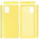 Захисний чохол Deexe Silicone Case для Samsung Galaxy S10 Lite (G770) - Yellow (264056Y). Фото 5 з 5