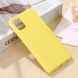 Захисний чохол Deexe Silicone Case для Samsung Galaxy S10 Lite (G770) - Yellow (264056Y). Фото 4 з 5